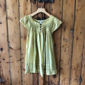 Trinity Pale Yellow Detail Top